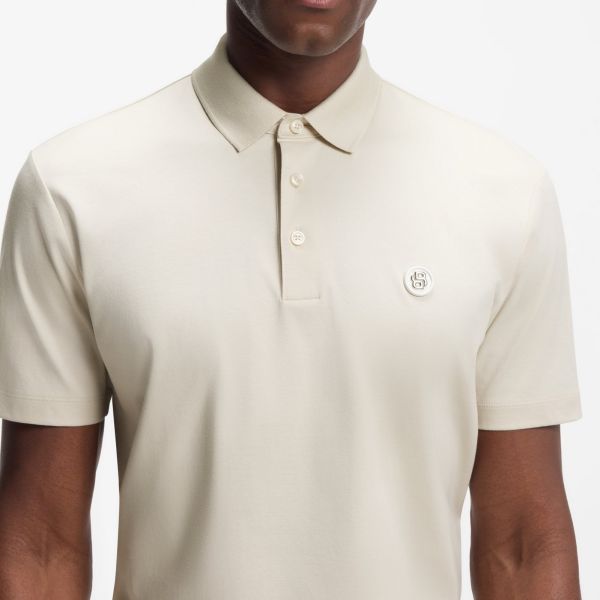 Boss Parris Polo Off White – Bild 5