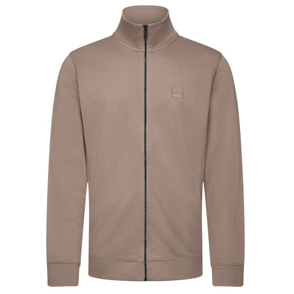 Boss Zestart Strickjacke Dunkelgrün