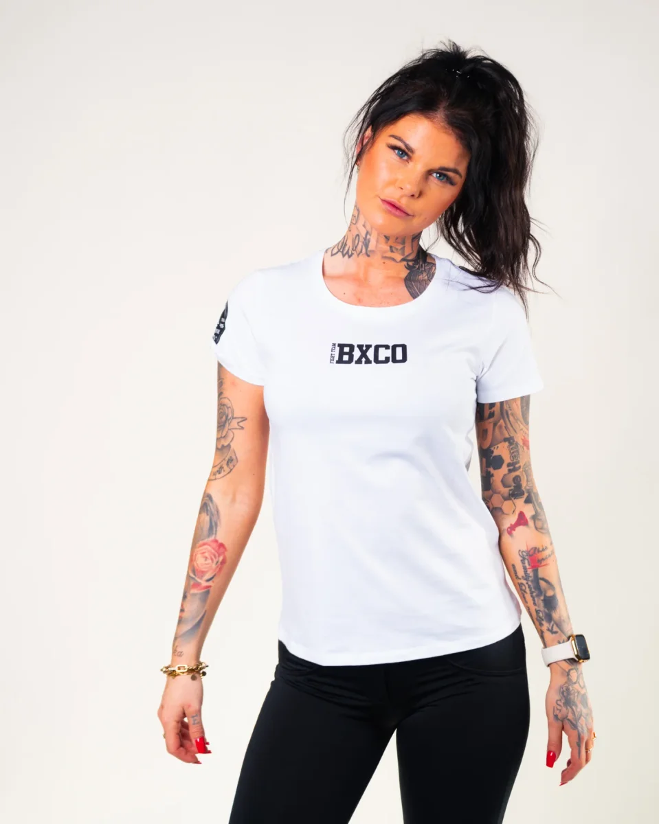 Frauen T-Shirt BXCO - weiss | Label 23 – Bild 3