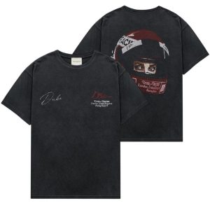 Duke + Dexter Helm Washed T-Shirt Schwarz