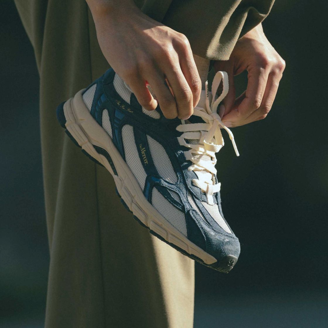 The Mercer Brand Re-Run 2.0 Sneaker Blau – Bild 7
