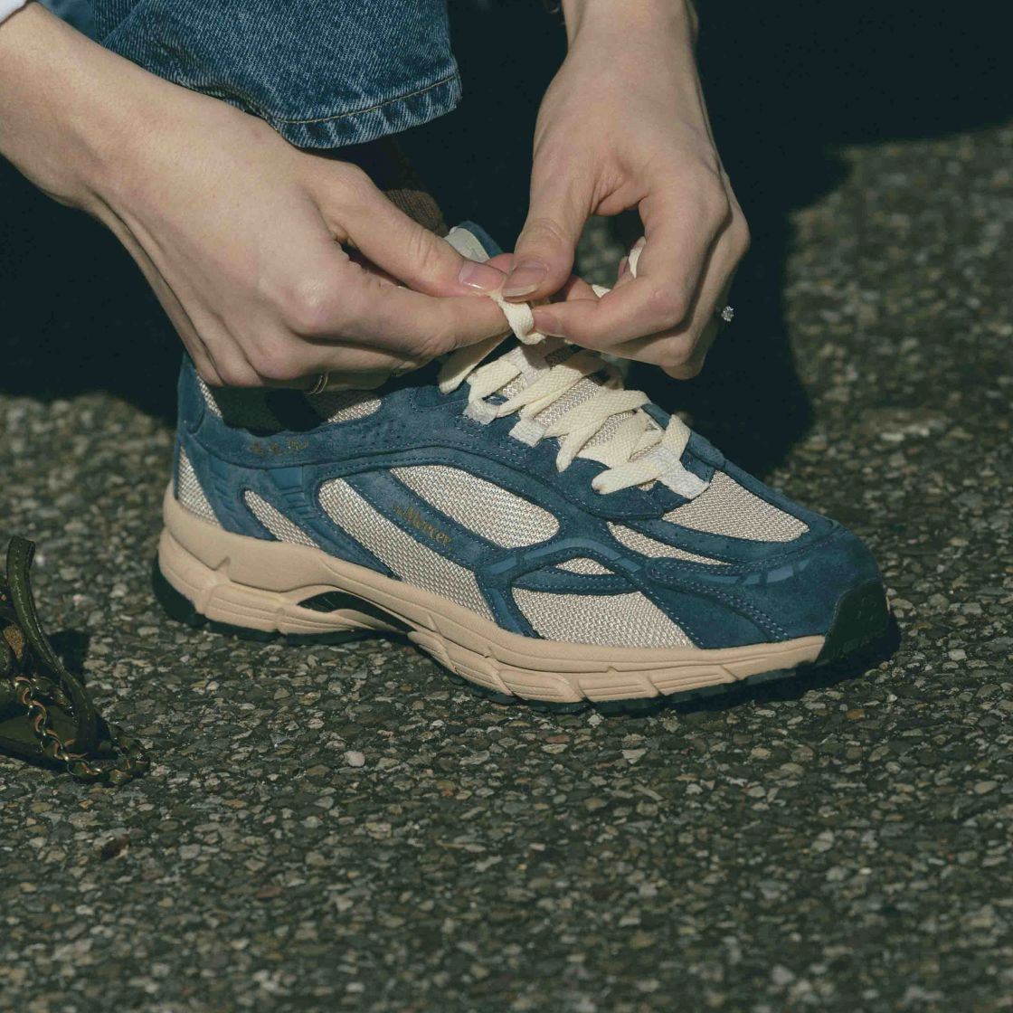The Mercer Brand Re-Run 2.0 Sneaker Blau – Bild 6