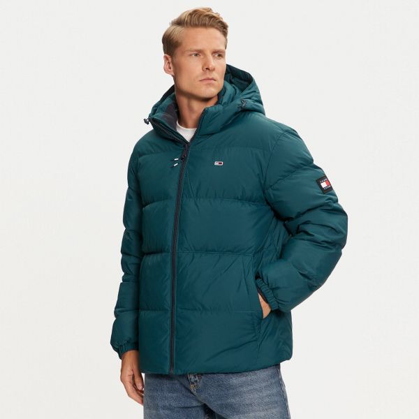 Tommy Jeans Essential Down Puffer Dunkelblau – Bild 3