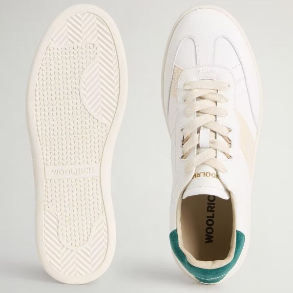 Woolrich Double U.T. Sneaker Weiß – Bild 5